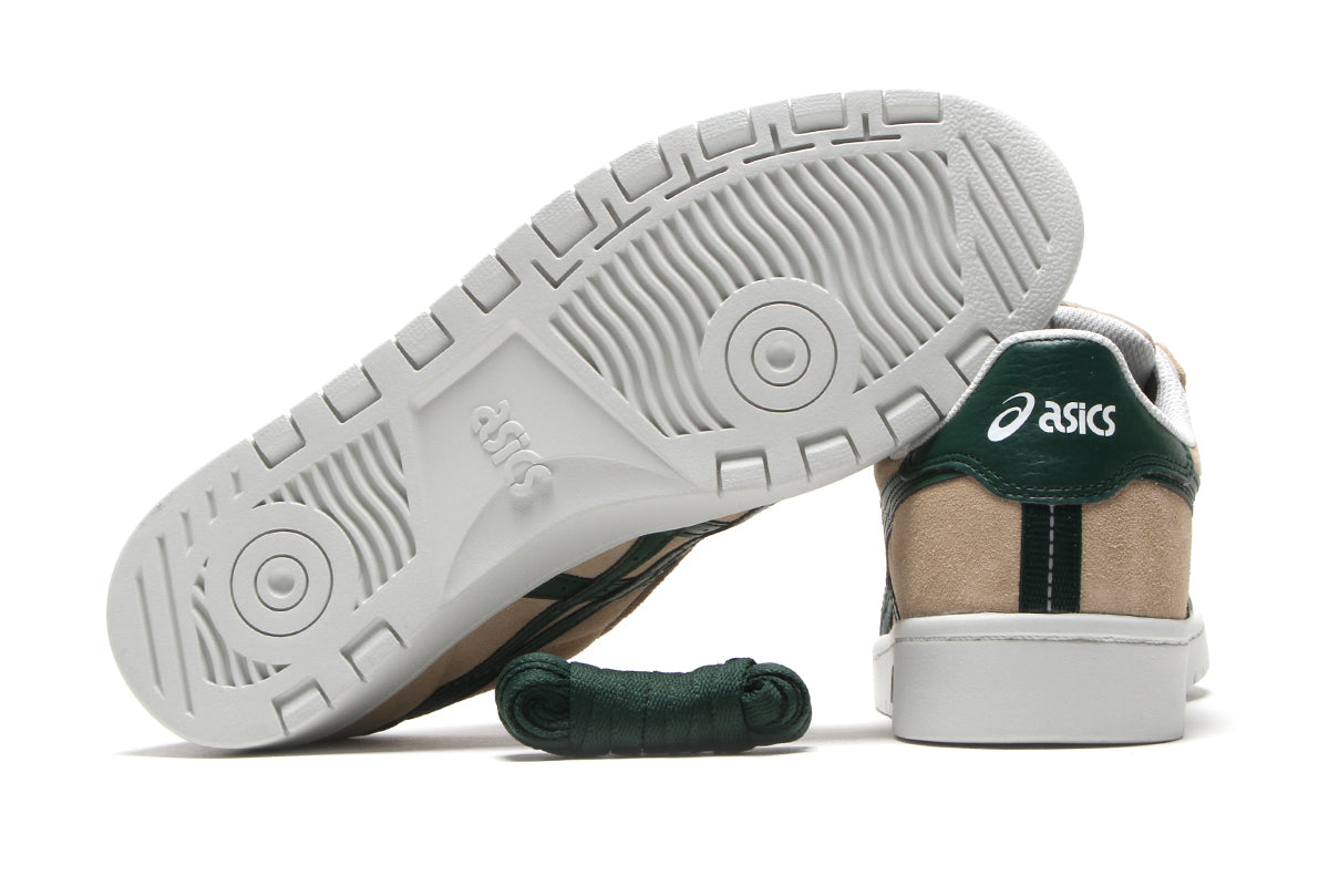 Asics Skateboarding - Japan Pro
Style # 1201A920.203
Color : Wood Crepe / Evergreen