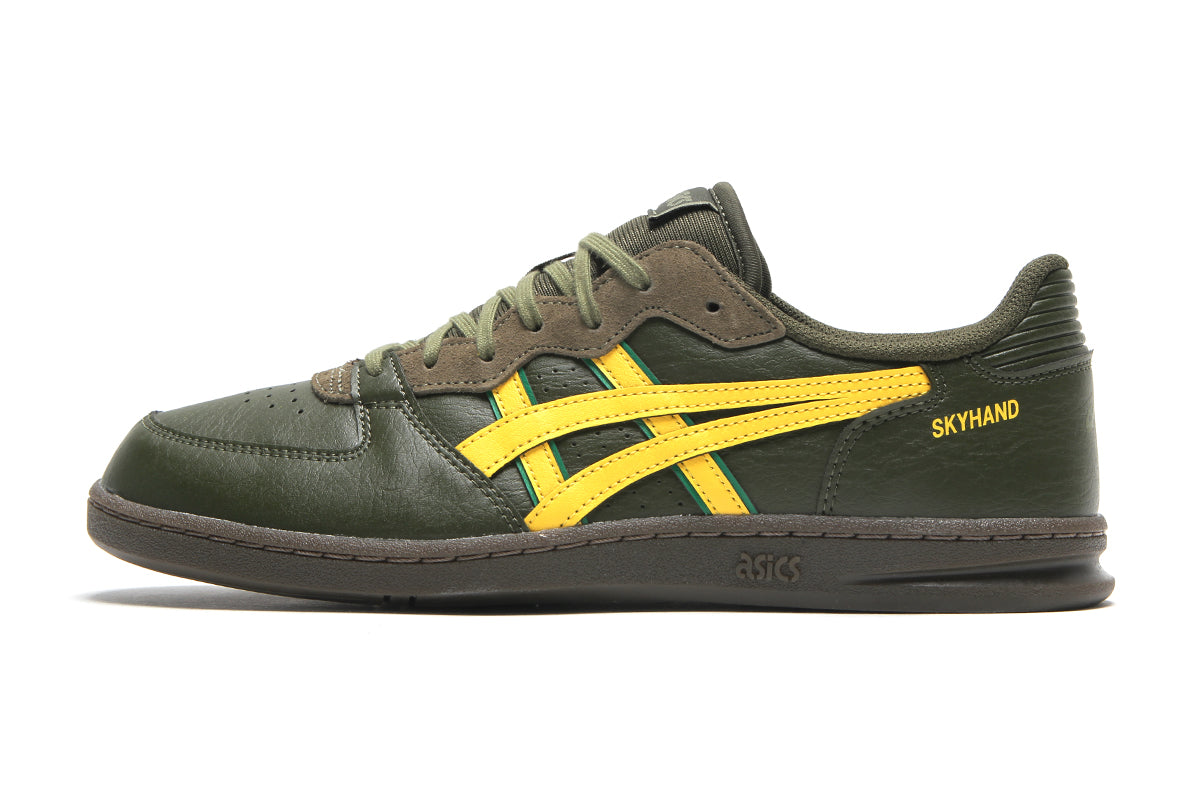 Asics - Skyhand OG
Style # 1203A451.301
Color : Olive Canvas / Tai Chi Yellow
