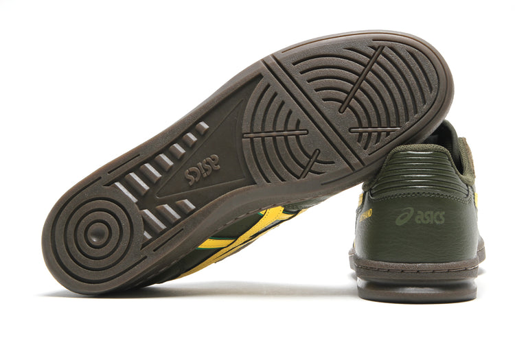 Asics - Skyhand OG
Style # 1203A451.301
Color : Olive Canvas / Tai Chi Yellow