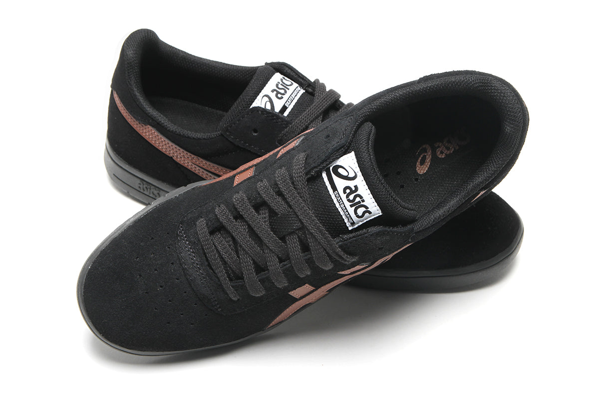 Asics Skateboarding - Gel-Vickka Pro
Style # 1201A486.007
Color : Black / Reddish Brown