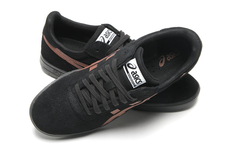 Asics Skateboarding - Gel-Vickka Pro
Style # 1201A486.007
Color : Black / Reddish Brown