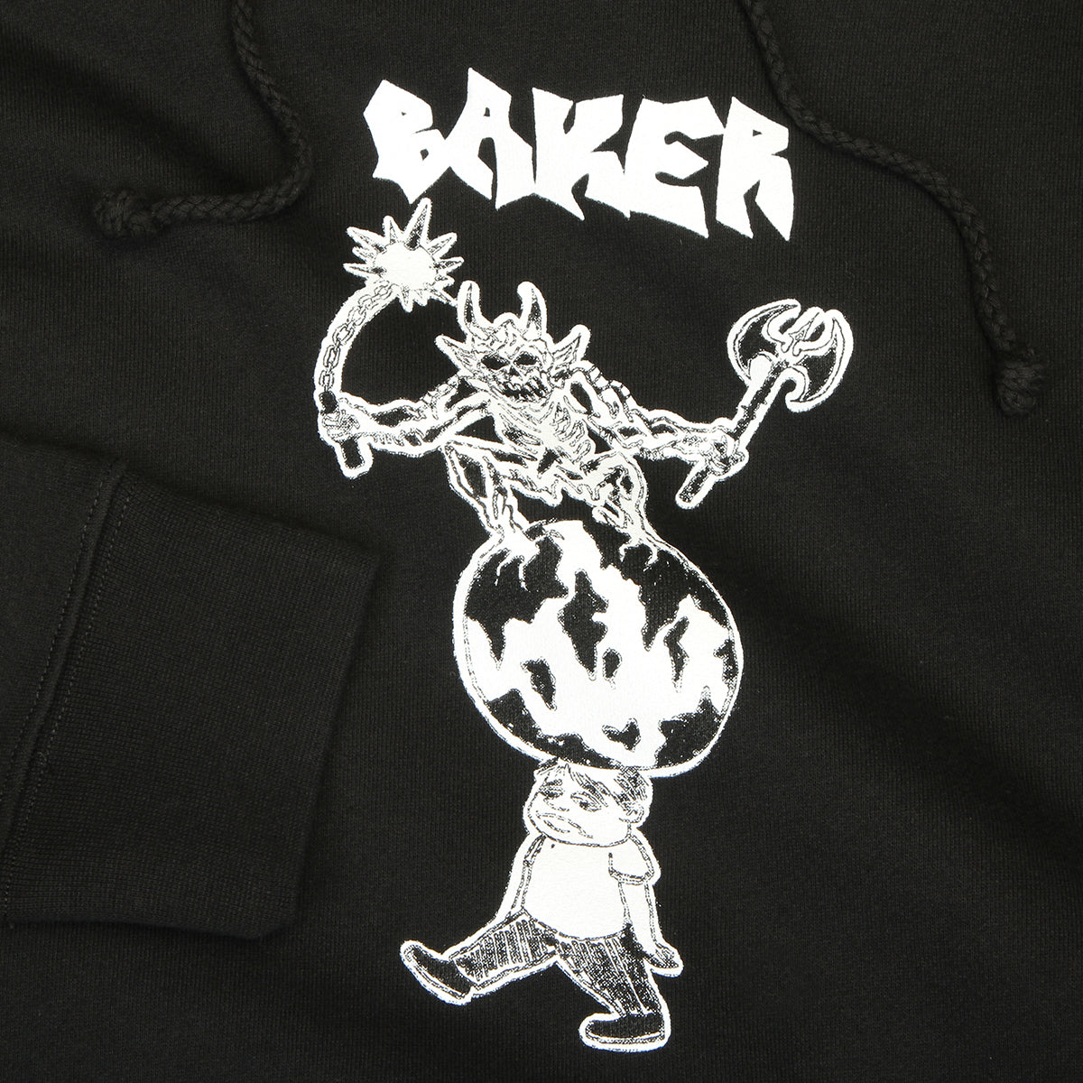 Baker - World Crusher Hoodie
Color : Black