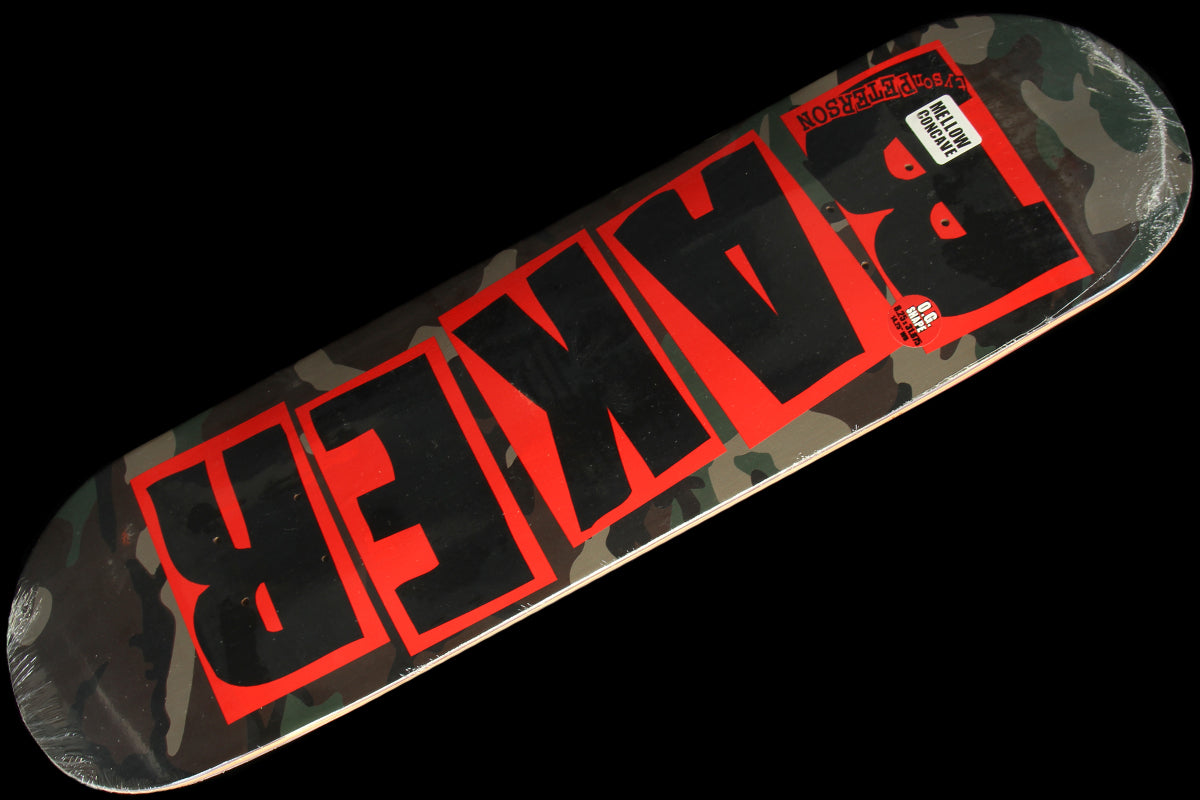 Baker - Brand Logo Camo Deck
Width : 8.25"
