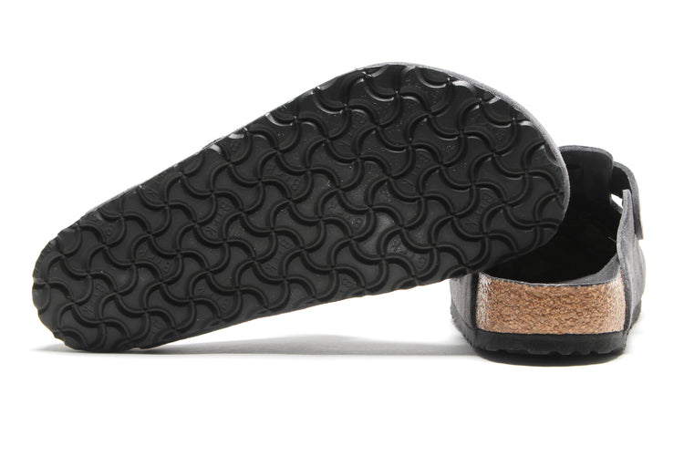 Birkenstock - Boston SFB
Style # 132080
Color : Charcoal
