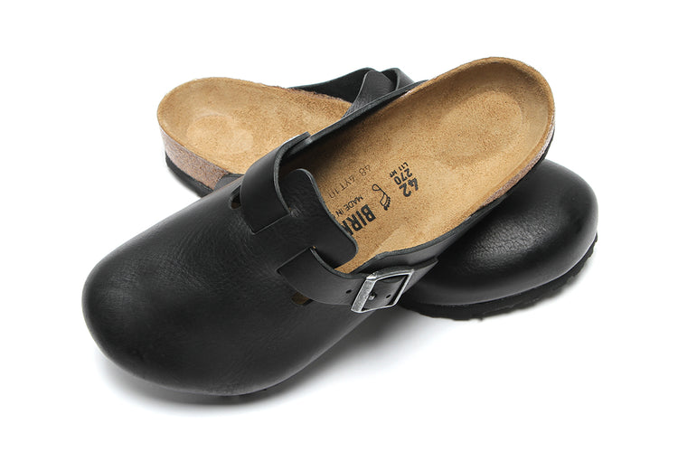 Birkenstock | Boston Grip Vintage Wood Black