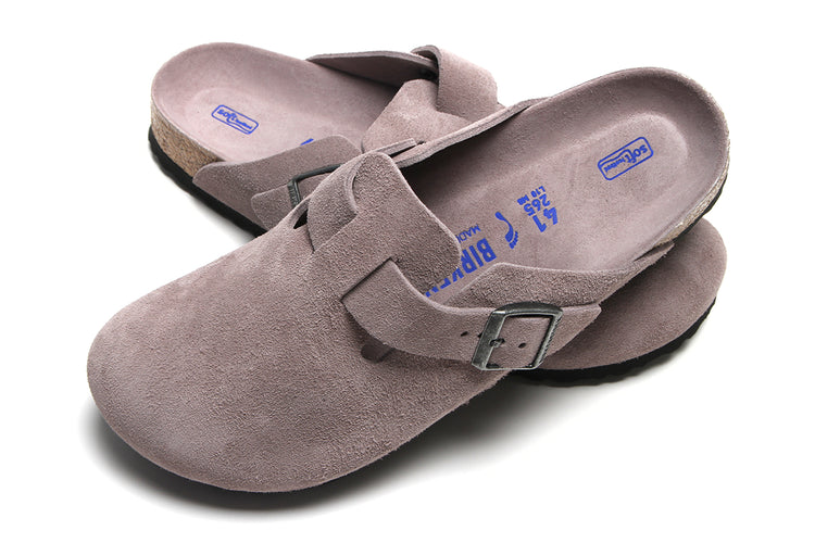 Birkenstock - Boston SFB
Style # 1031624
Color : Faded Purple