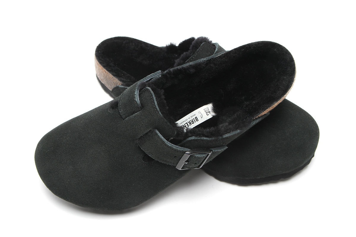 Birkenstock | Boston Shearling Black