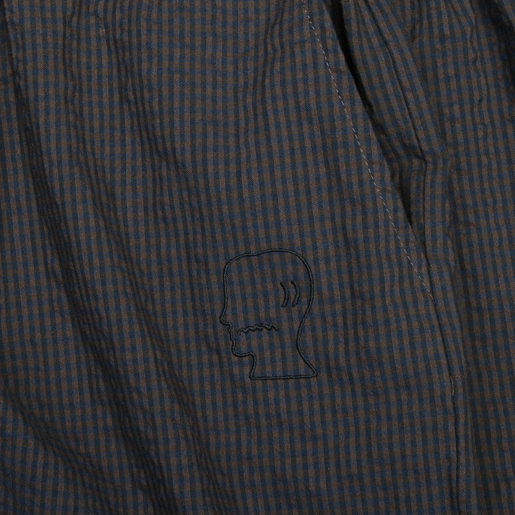 Brain Dead - Gingham Short
Color : Black