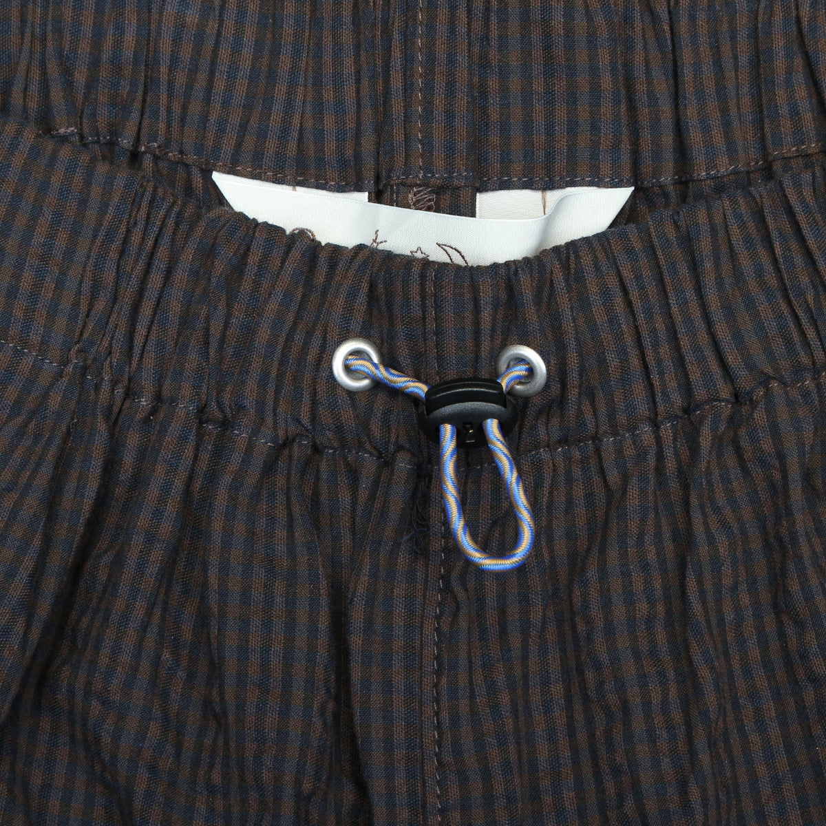 Brain Dead - Gingham Short
Color : Black