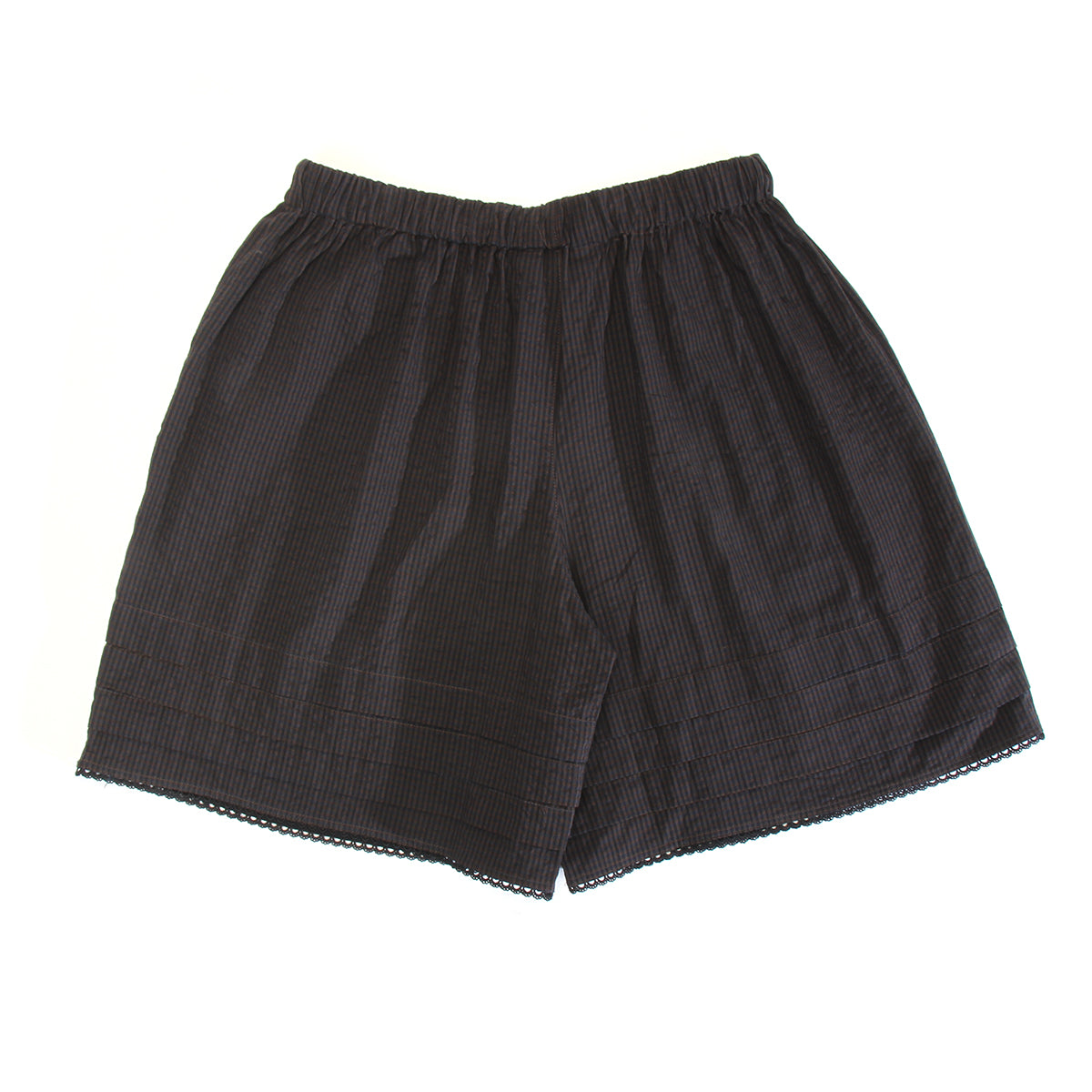 Brain Dead - Gingham Short
Color : Black