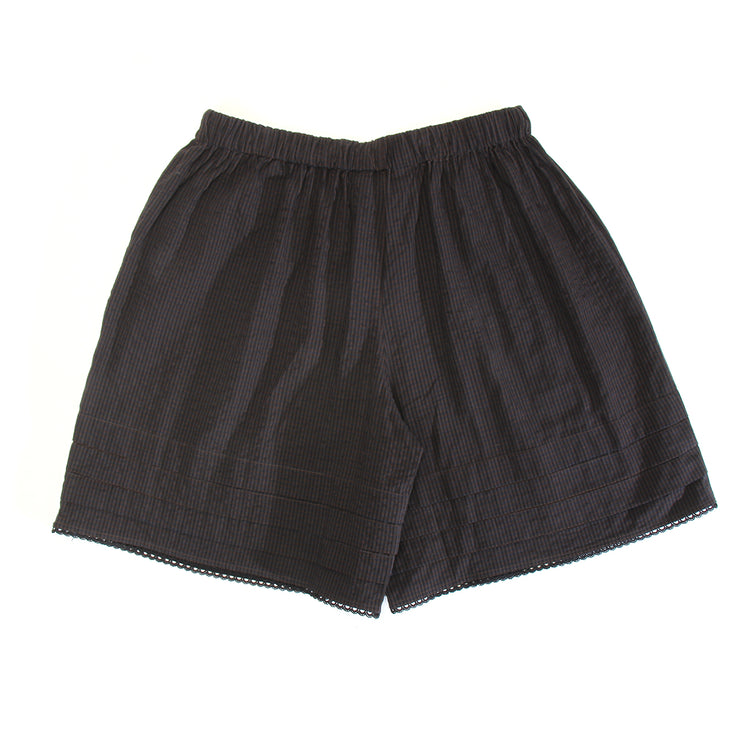 Brain Dead - Gingham Short
Color : Black