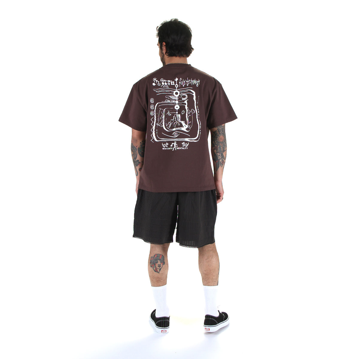 Brain Dead - Gingham Short
Color : Black