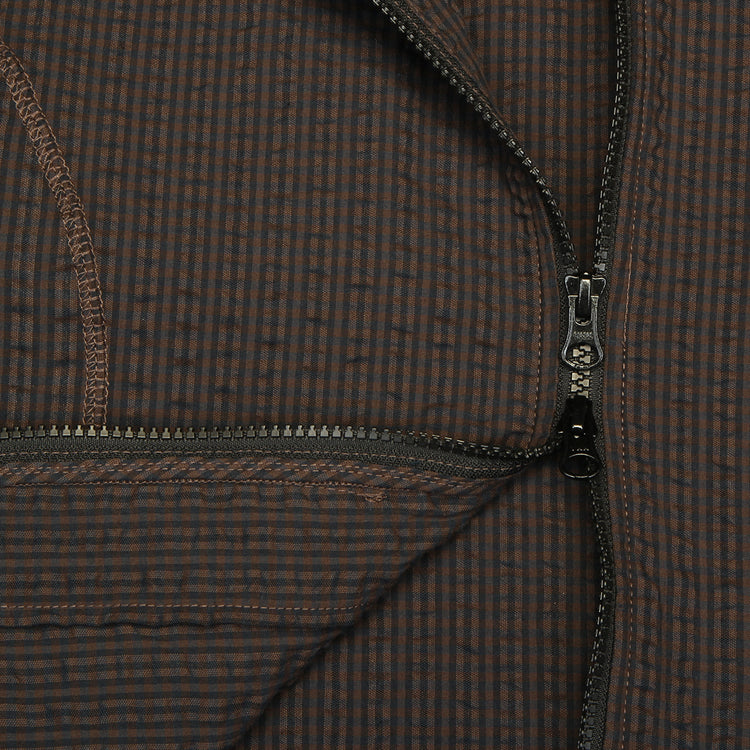 Brain Dead - Women's Gingham Hooded Top
Color : Black