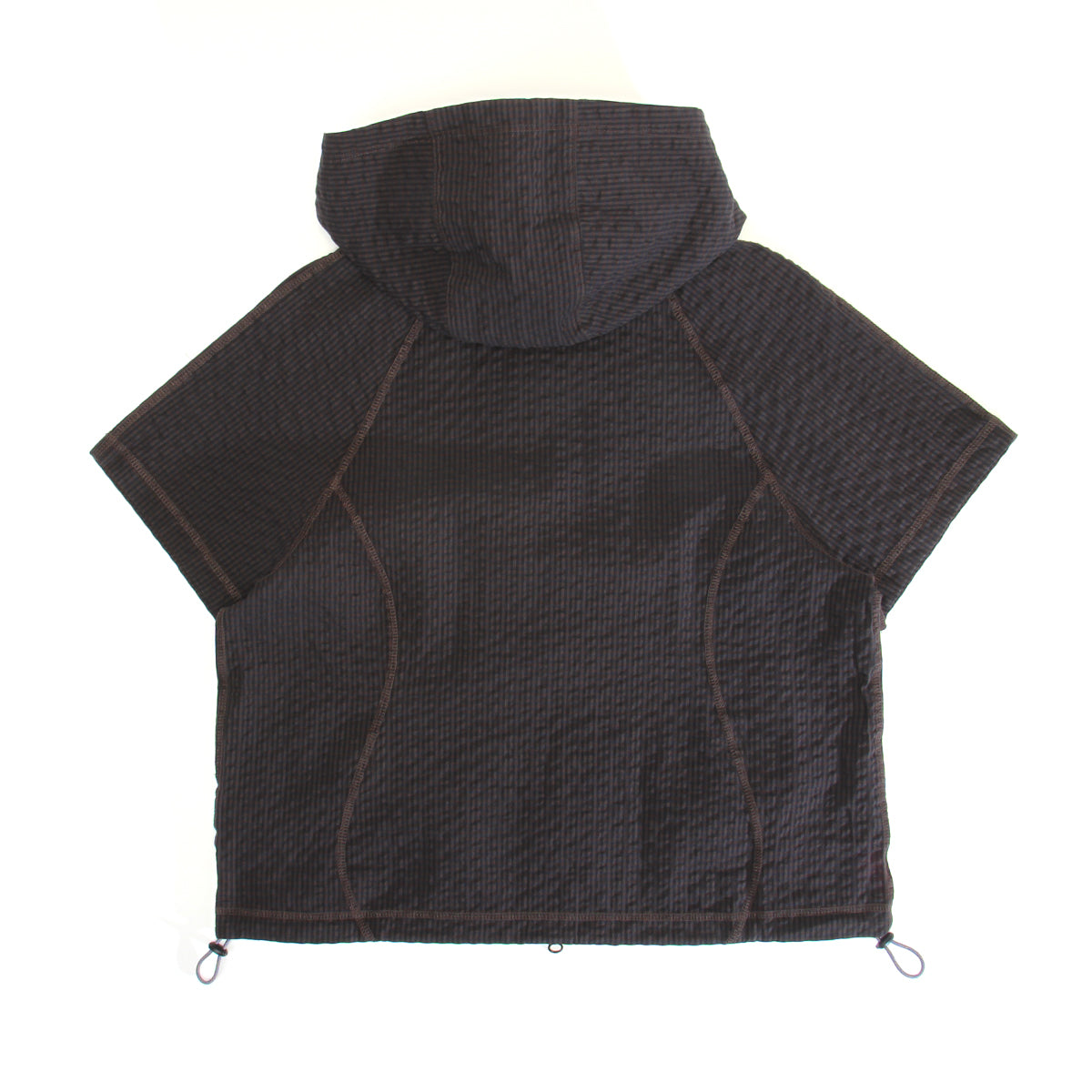 Brain Dead - Women's Gingham Hooded Top
Color : Black
