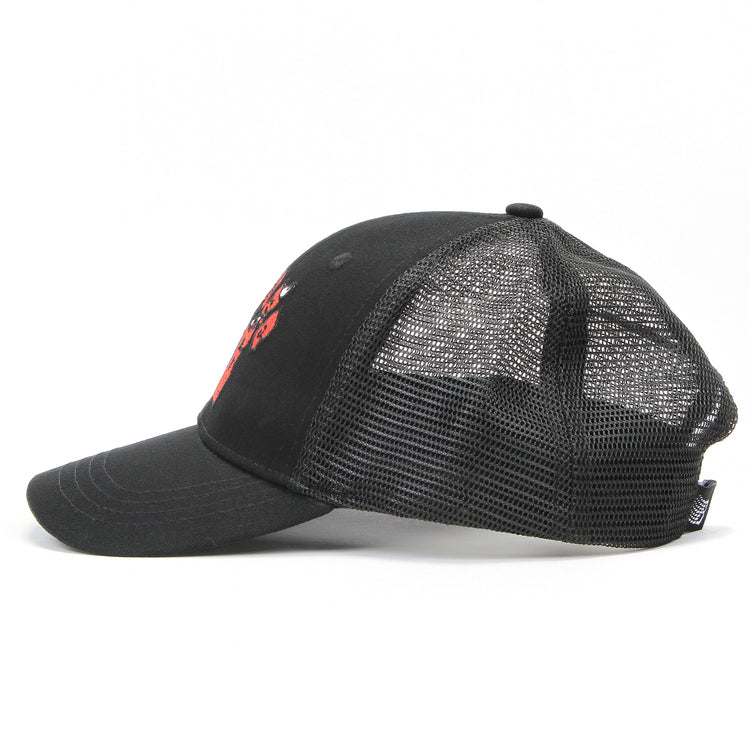 Bronze 56k | Bullseye Trucker Hat
Color : Black