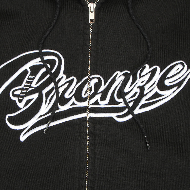 Bronze 56k | Sports Zip Hoodie
Color : Black