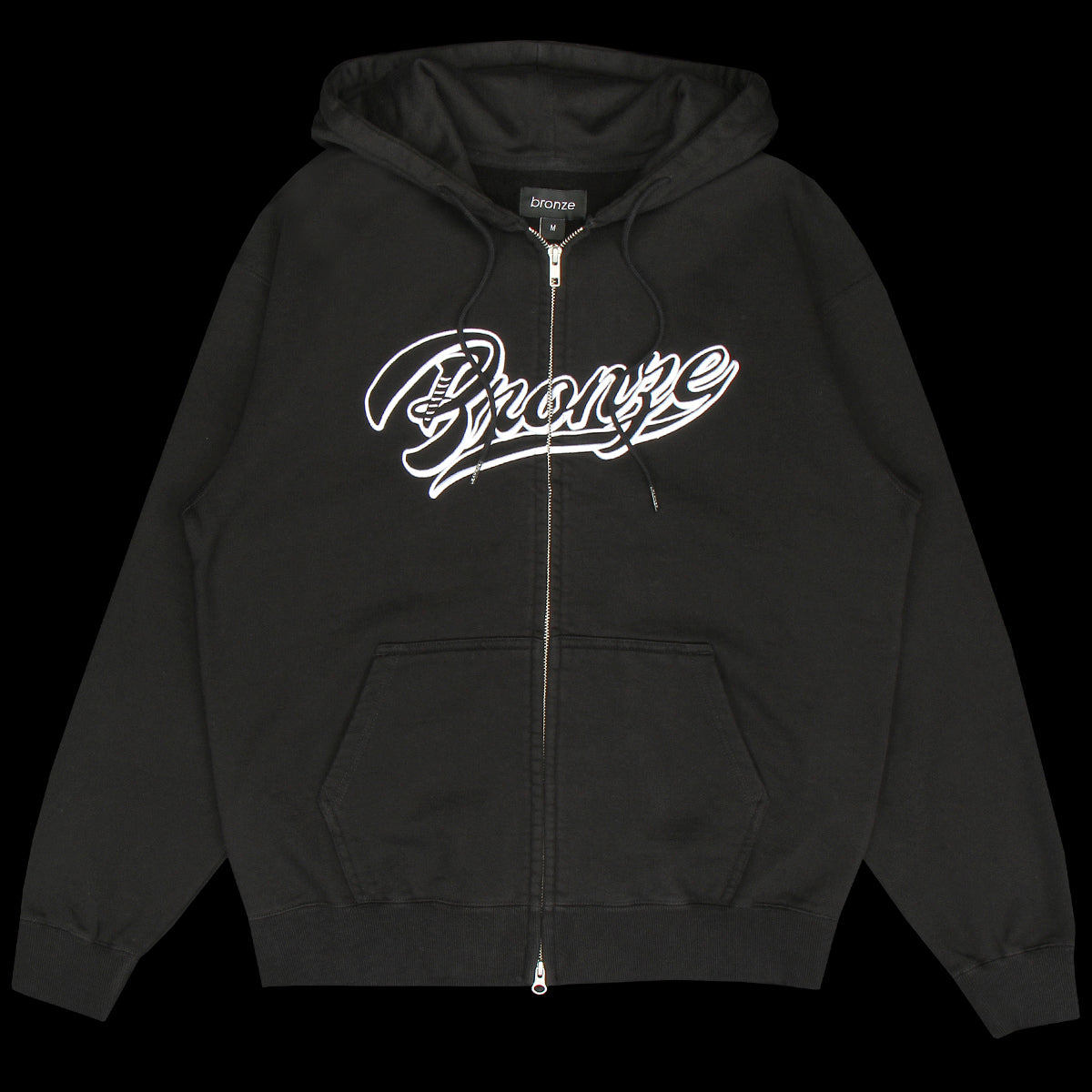 Bronze 56k | Sports Zip Hoodie
Color : Black