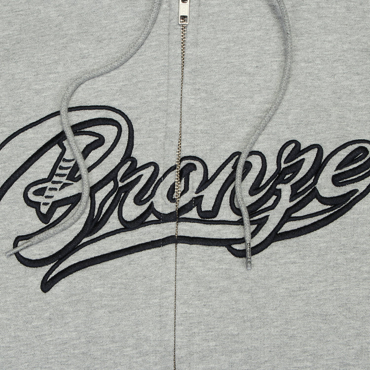 Bronze 56k | Sports Zip Hoodie
Color : Grey