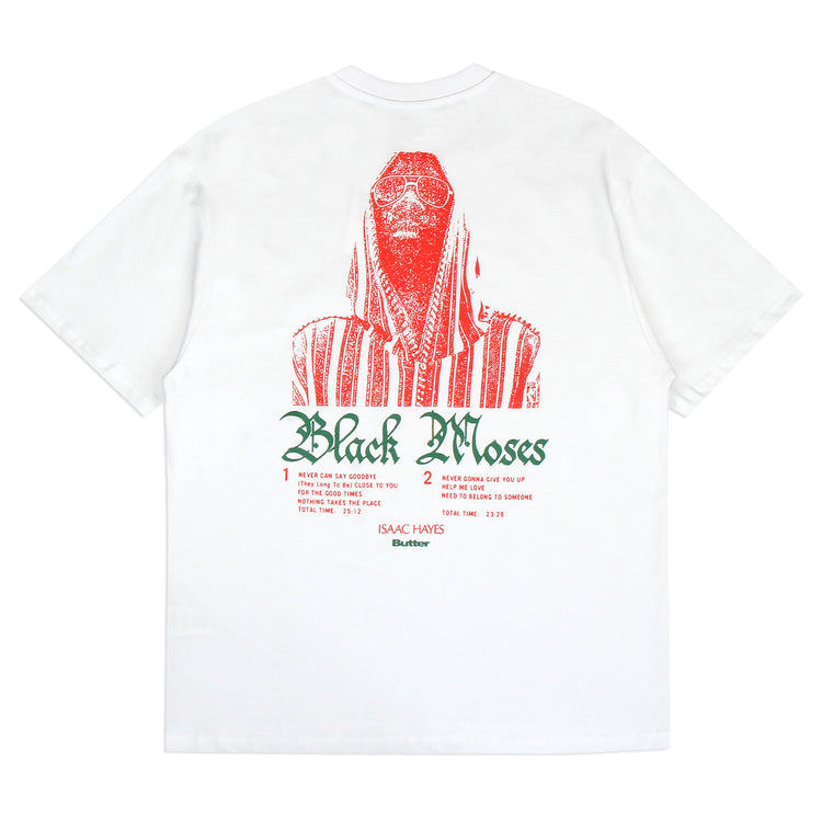 Butter Goods - Black Moses T-Shirt
Color : White