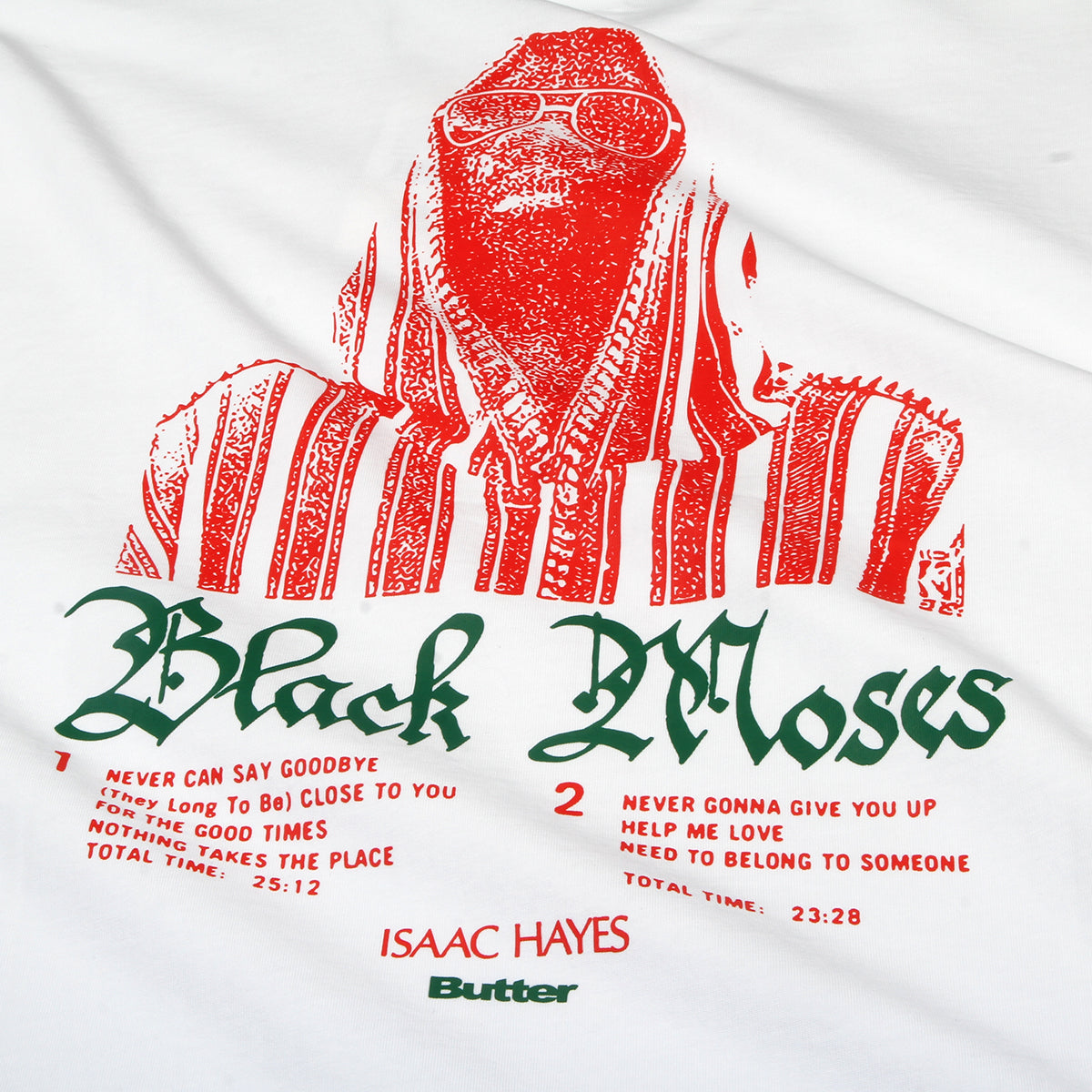 Butter Goods - Black Moses T-Shirt
Color : White