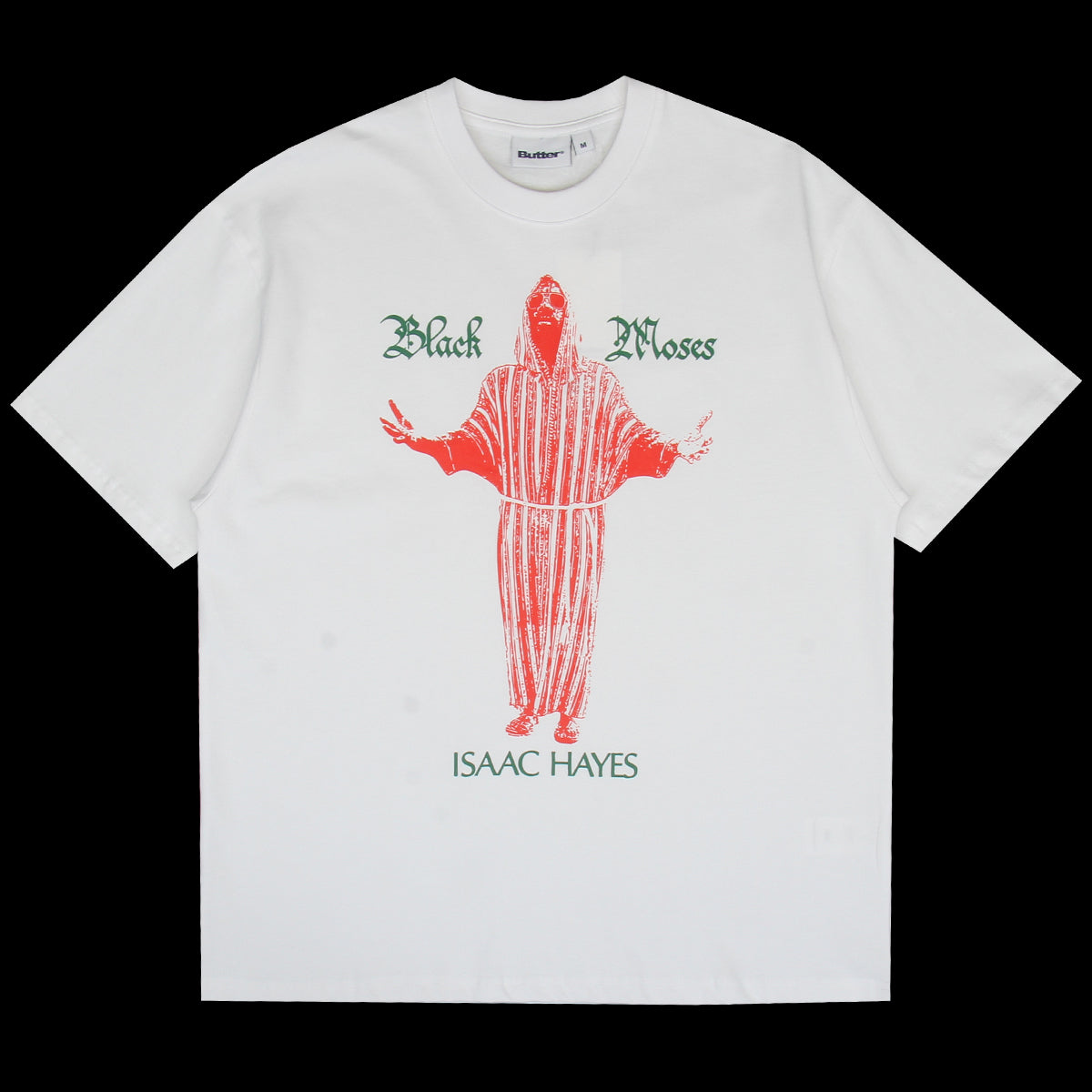 Butter Goods - Black Moses T-Shirt
Color : White