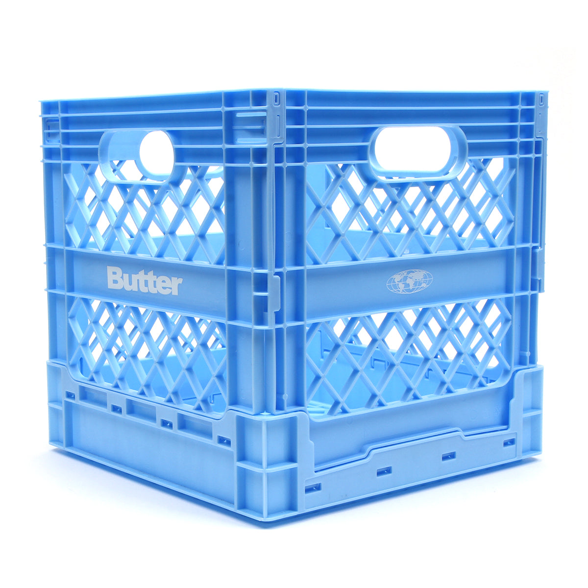 Butter Goods - Collapsable Record Crate
Color : Sky Blue