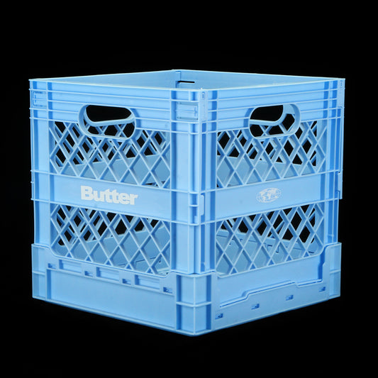 Butter Goods - Collapsable Record Crate
Color : Sky Blue