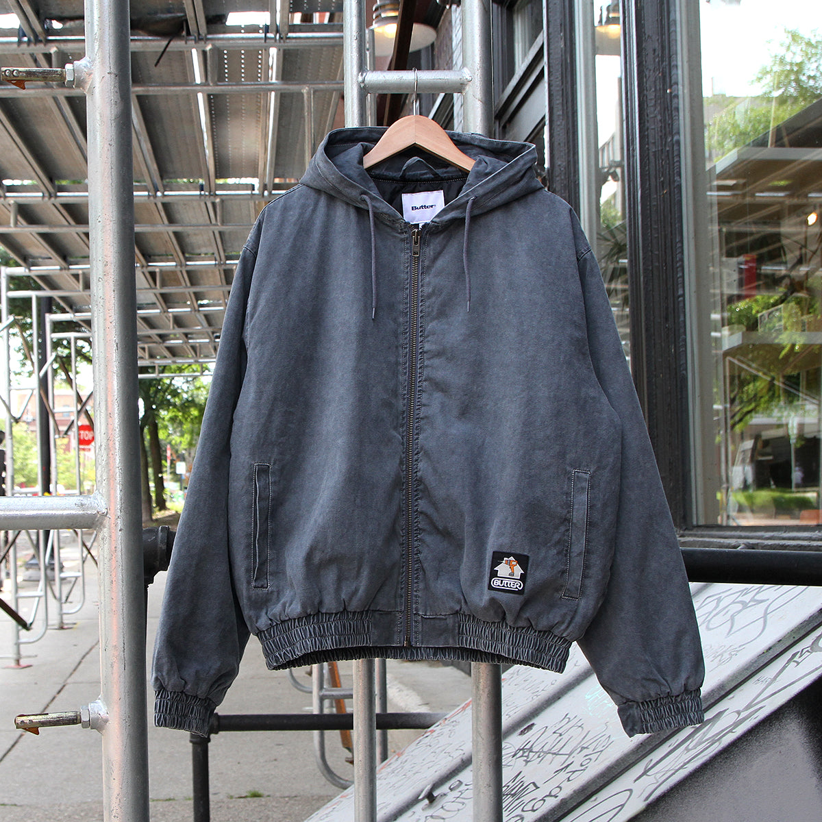 Butter Goods - Insulated Work Jacket
Color : Washed Slate