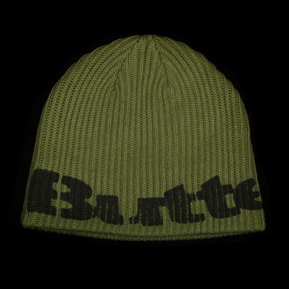 Butter Goods - Stencil Skully Beanie
Color : Army