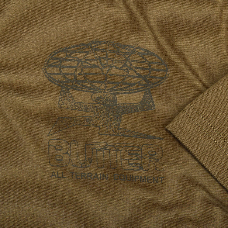 Butter Goods - Terrain T-Shirt
Color : Dark Taupe