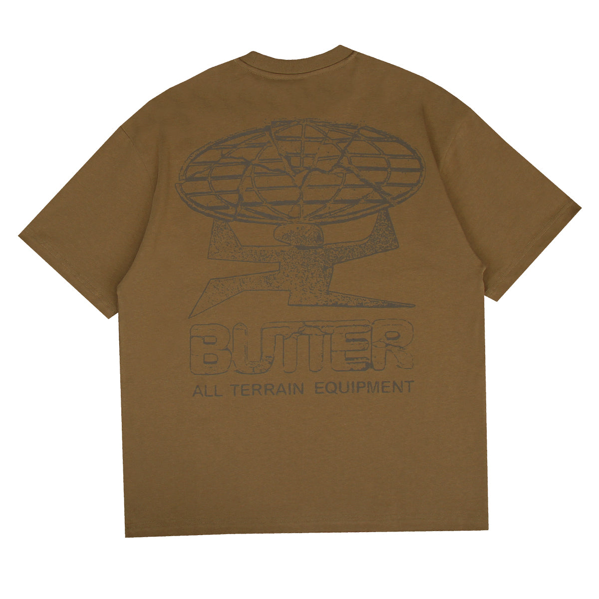 Butter Goods - Terrain T-Shirt
Color : Dark Taupe