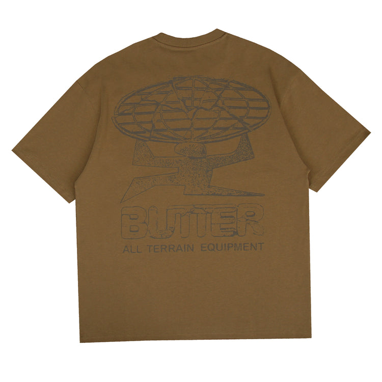 Butter Goods - Terrain T-Shirt
Color : Dark Taupe