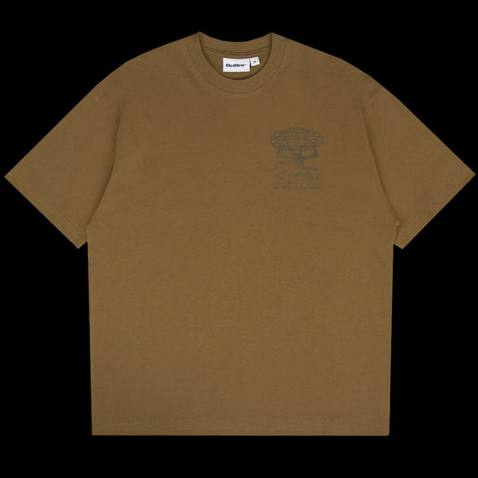 Butter Goods - Terrain T-Shirt
Color : Dark Taupe