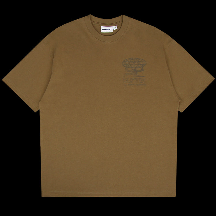 Butter Goods - Terrain T-Shirt
Color : Dark Taupe