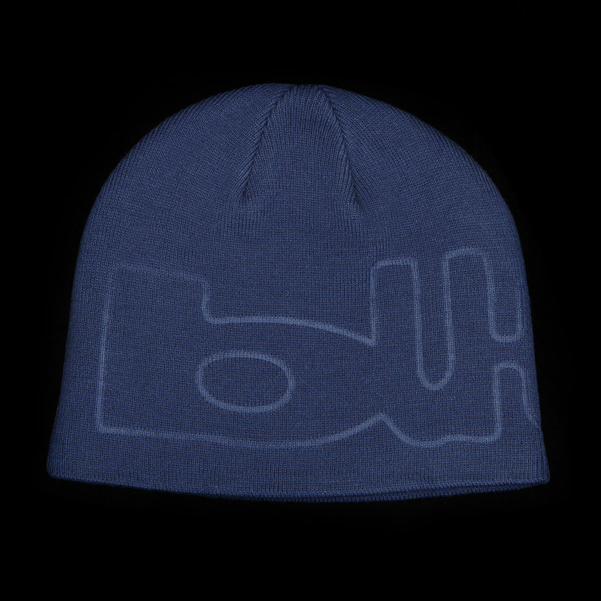 Butter Goods - Warped Skully Beanie
Color : Marine