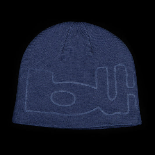 Butter Goods - Warped Skully Beanie
Color : Marine