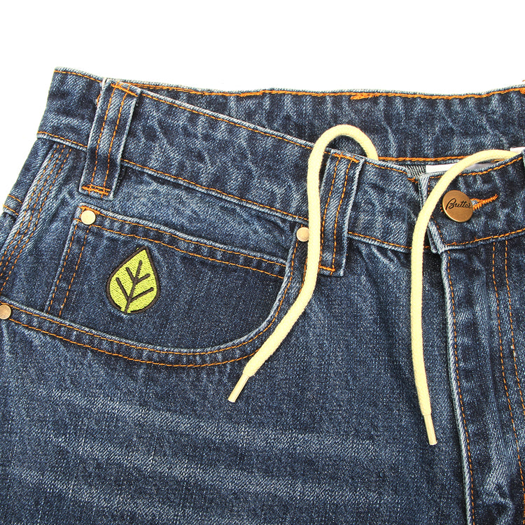 Butter Goods - Weathergear Denim Jeans
Color : Repaired Indigo
