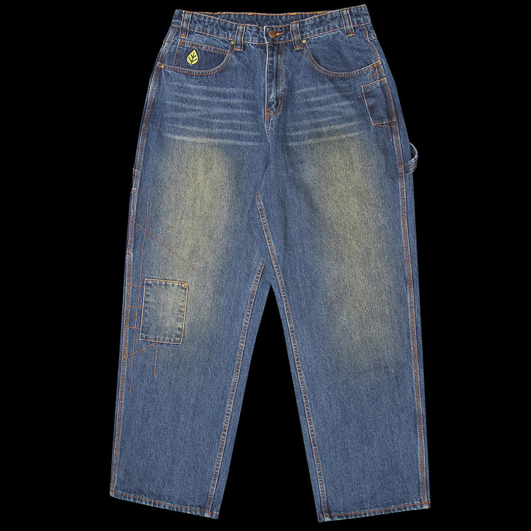 Butter Goods - Weathergear Denim Jeans
Color : Repaired Indigo