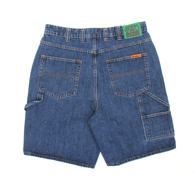 Butter Goods - Weathergear Denim Short
Color : Repaired Indigo