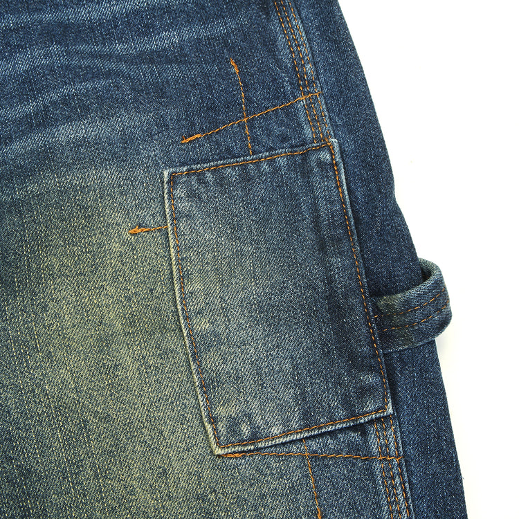 Butter Goods - Weathergear Denim Short
Color : Repaired Indigo