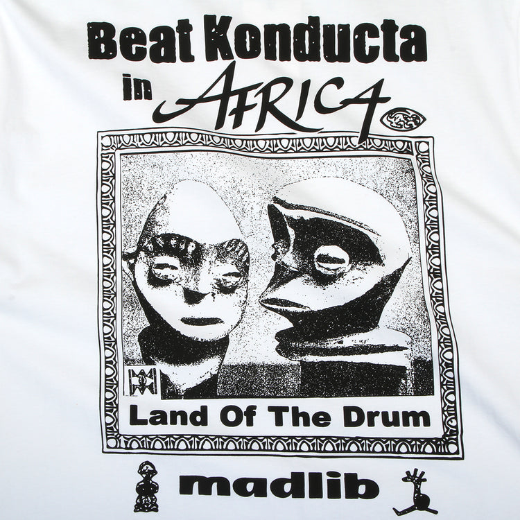 Butter Goods x Madlib - Africa T-Shirt
Color : White