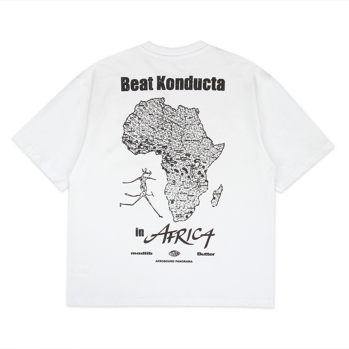 Butter Goods x Madlib - Africa T-Shirt
Color : White