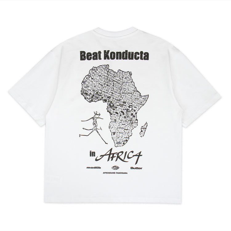 Butter Goods x Madlib - Africa T-Shirt
Color : White