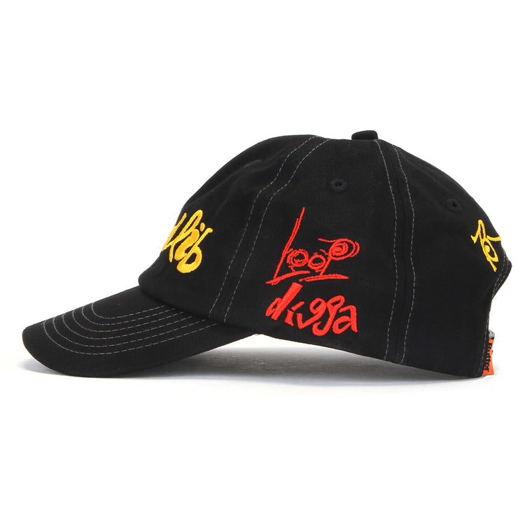 Butter Goods x Madlib - Alias 6 Panel Cap
Color : Black