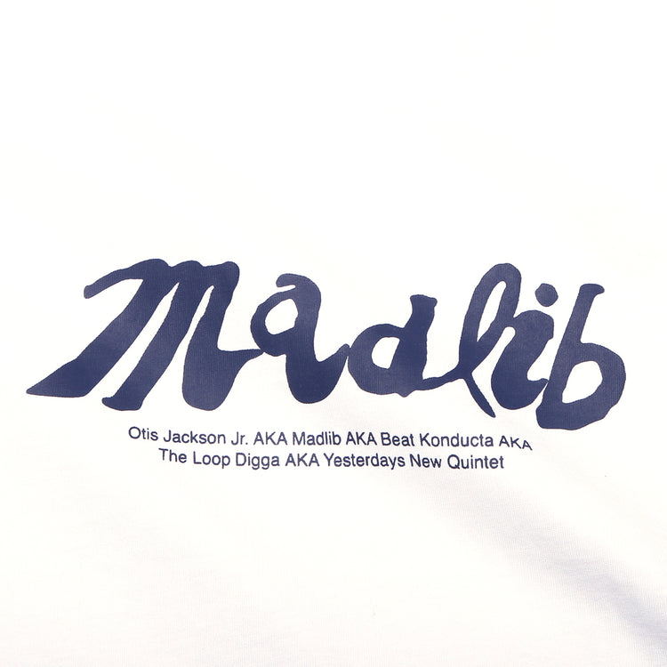 Butter Goods x Madlib - Alias T-Shirt
Color : White