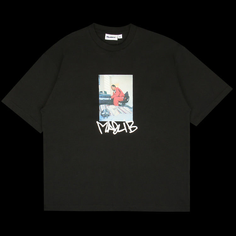 Butter Goods x Madlib - Bomb Shelter T-Shirt
Color : Black