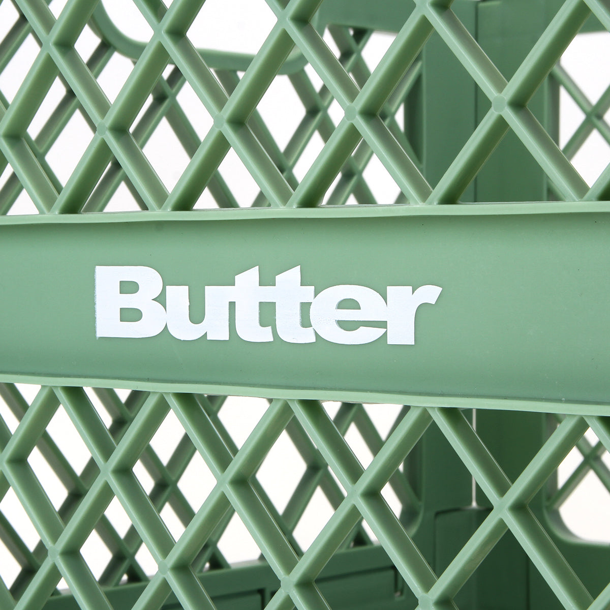 Butter Goods x Madlib - Collapsable Record Crate
Color : Sage