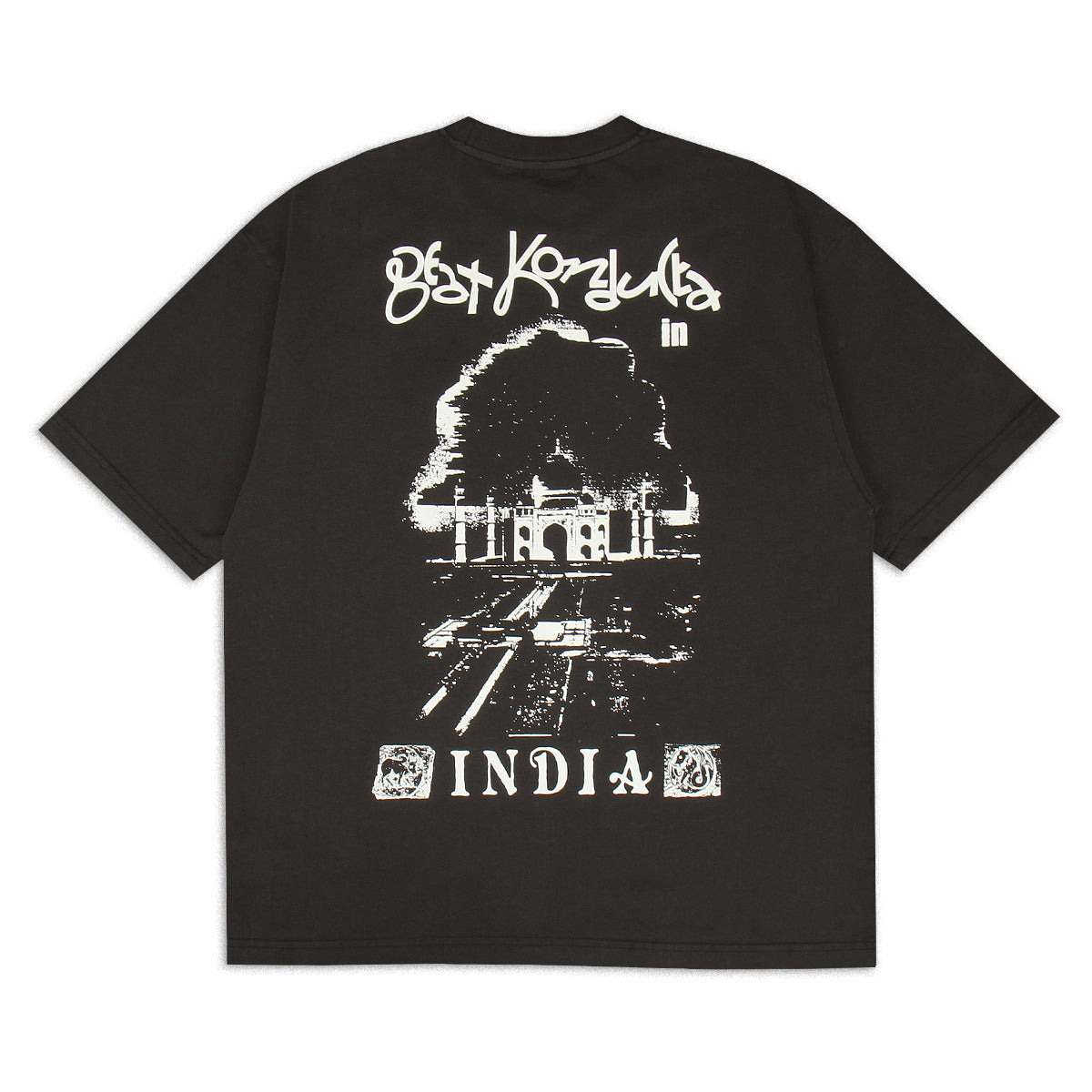Butter Goods x Madlib - India T-Shirt
Color : Washed Black