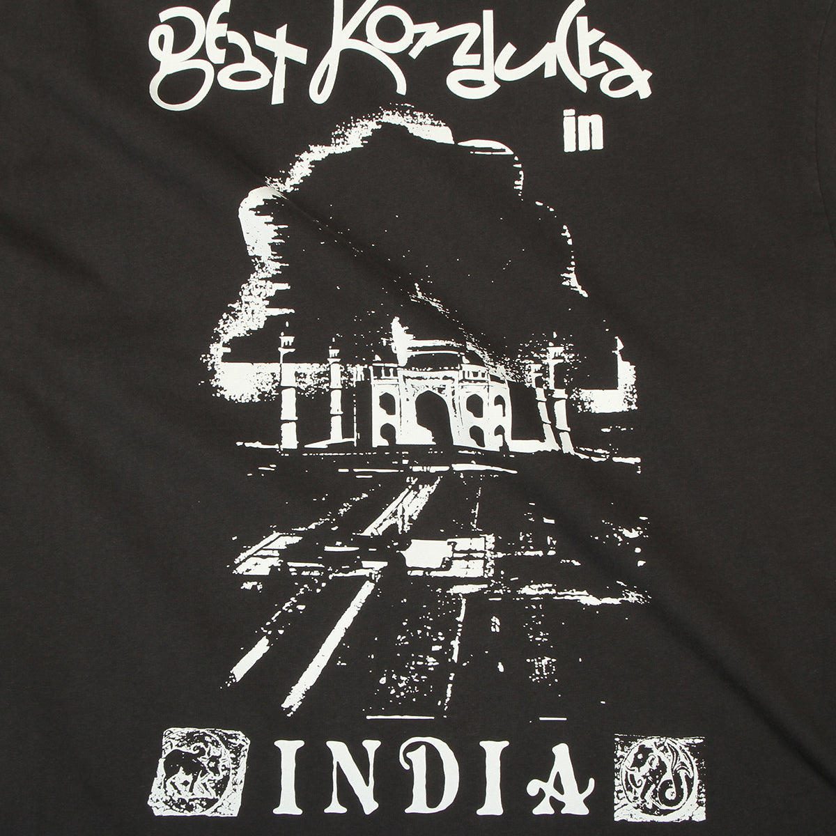 Butter Goods x Madlib - India T-Shirt
Color : Washed Black