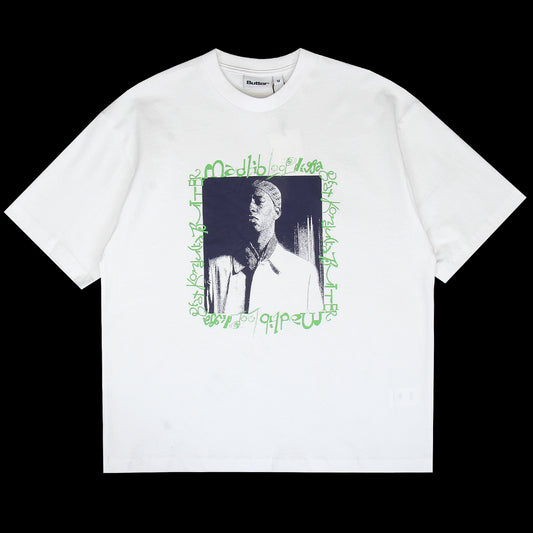 Butter Goods x Madlib - Loop Digga T-Shirt
Color : White